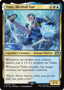 {@C} Tidus, Blitzball Star [FIN 246]
