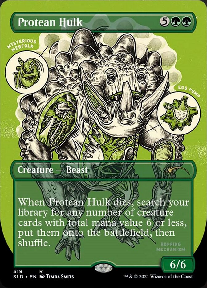 {R} Protean Hulk (Borderless Foil Etched) [Secret Lair Drop Series][ET SLD 319]