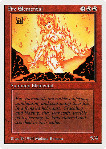 {C} Fire Elemental [Summer Magic / Edgar][SUM 149]