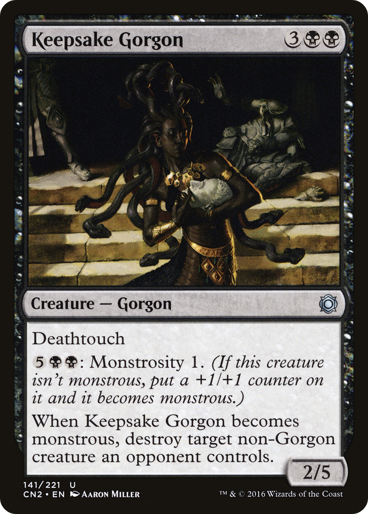 {C} Keepsake Gorgon [Conspiracy: Take the Crown][CN2 141]
