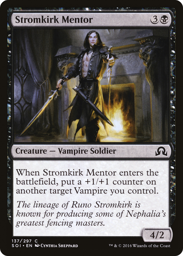 {C} Stromkirk Mentor [Shadows over Innistrad][SOI 137]