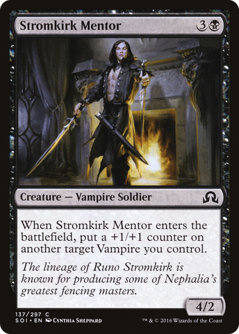 {C} Stromkirk Mentor [Shadows over Innistrad][SOI 137]