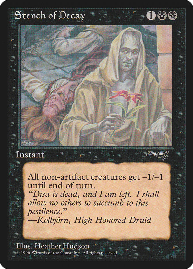{C} Stench of Decay (Red Flower) [Alliances][ALL 61A]