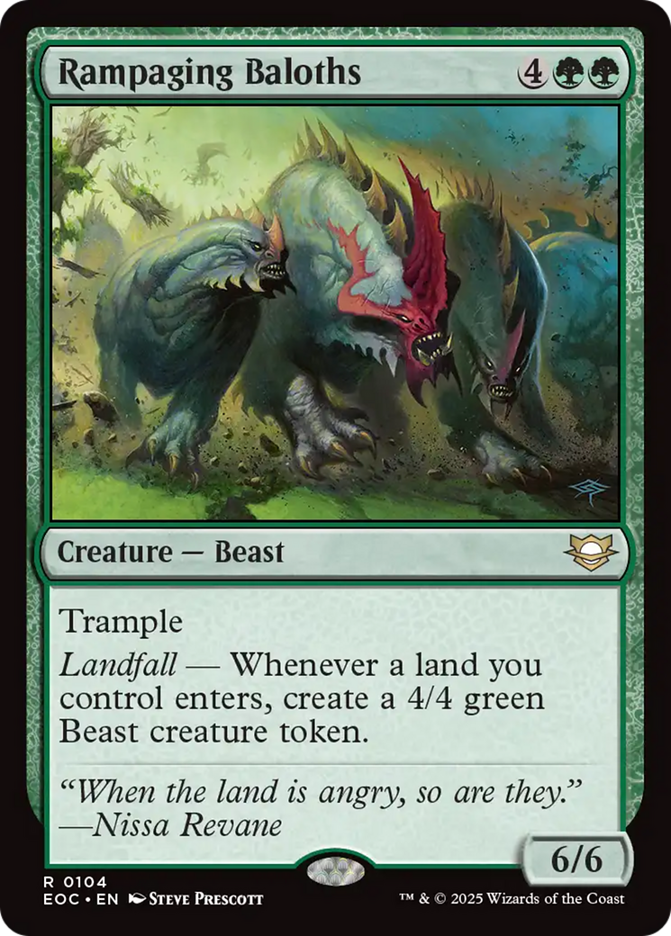 {@@ EOC R} Rampaging Baloths [Edge of Eternities Commander] [EOC 104]