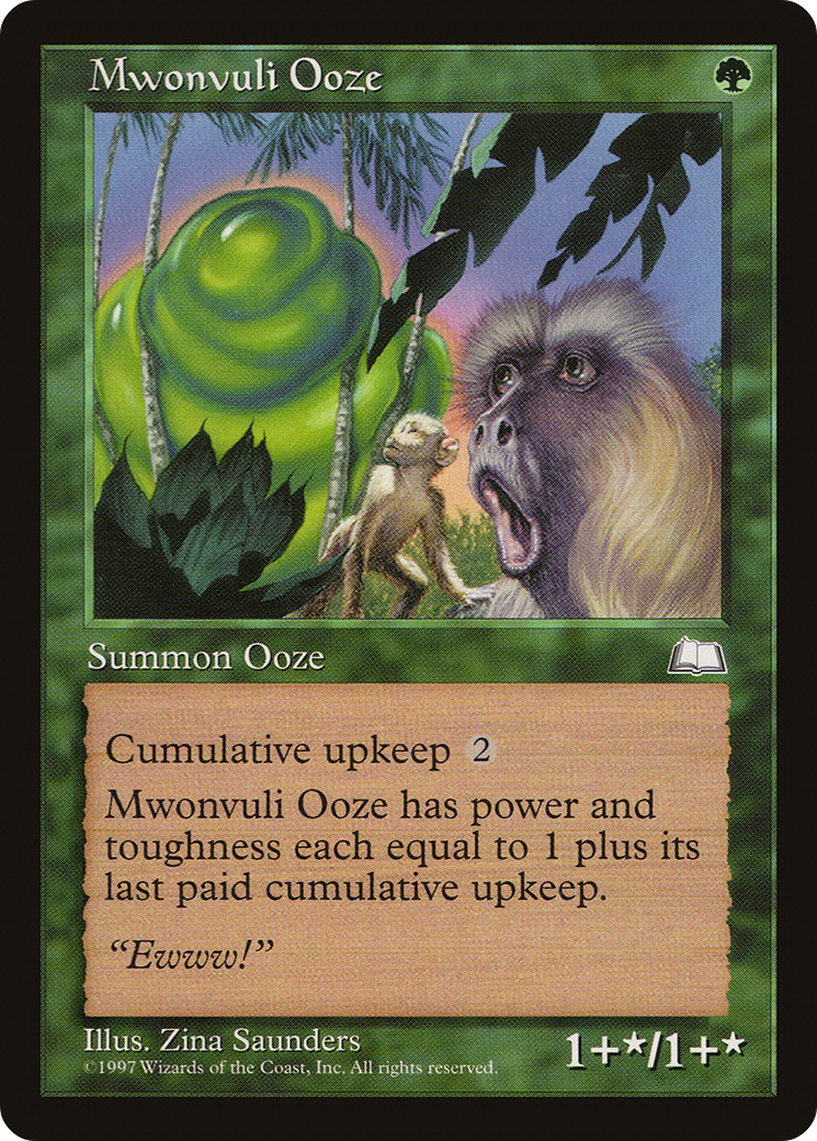{R} Mwonvuli Ooze [Weatherlight][WTH 135]
