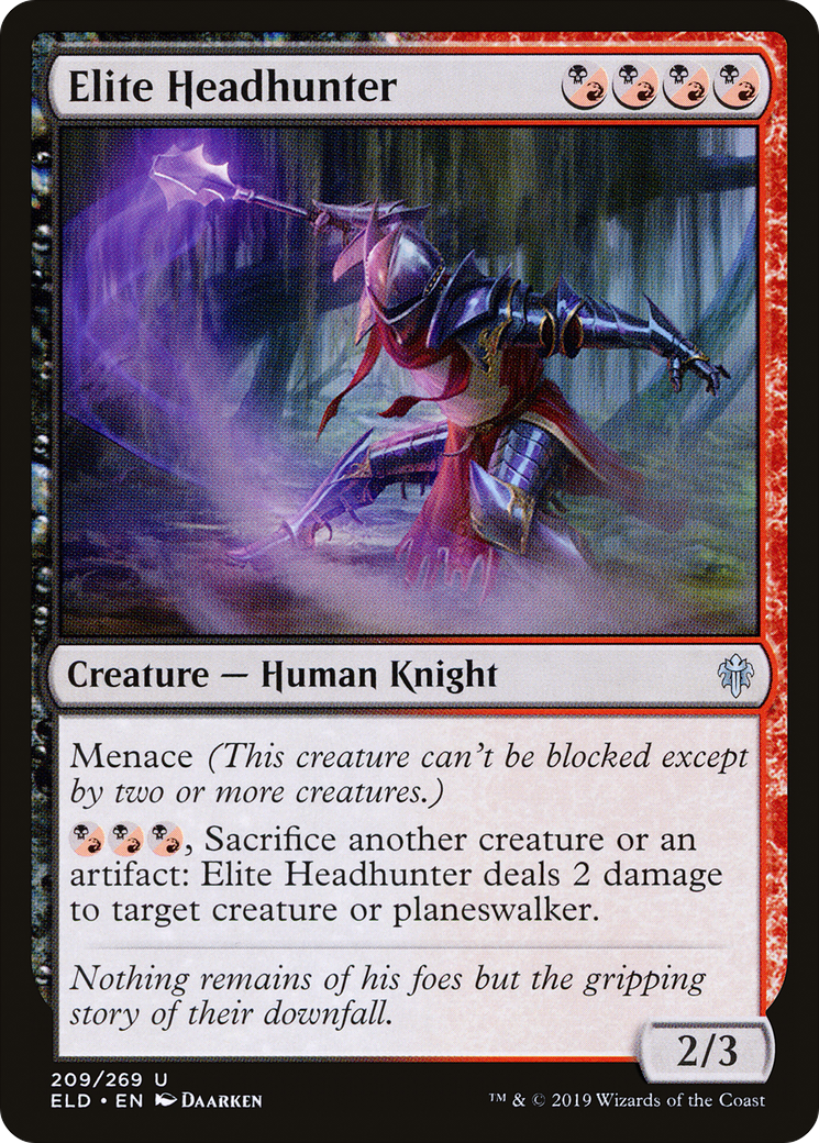 {C} Elite Headhunter [Throne of Eldraine][ELD 209]