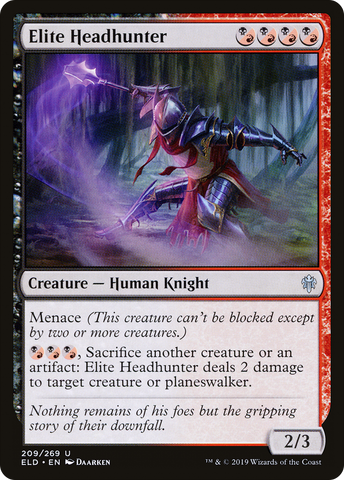 {C} Elite Headhunter [Throne of Eldraine][ELD 209]