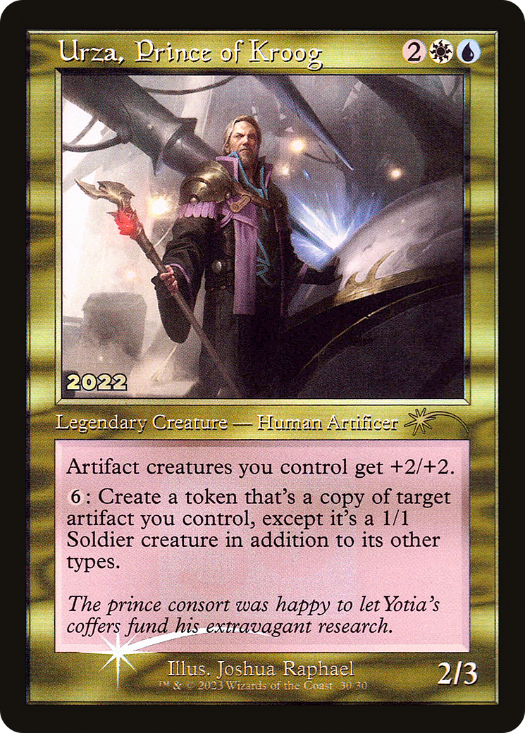 {R} Urza, Prince of Kroog [30th Anniversary Promos][P30A 030]