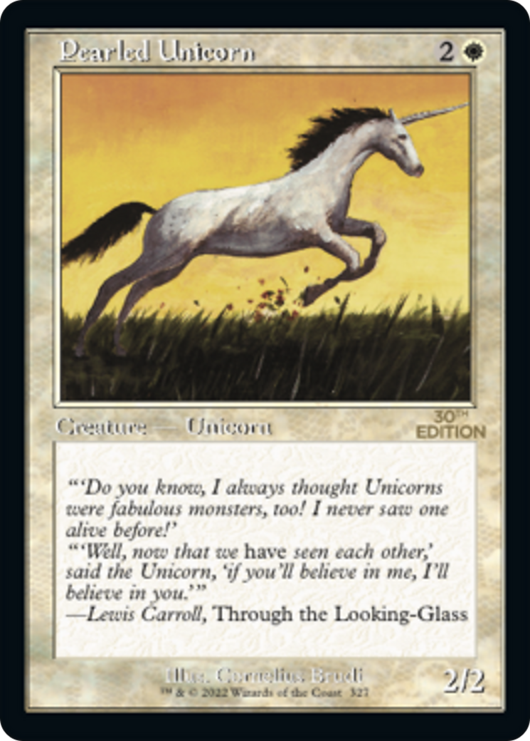{C} Pearled Unicorn (Retro) [30th Anniversary Edition][30A 327]