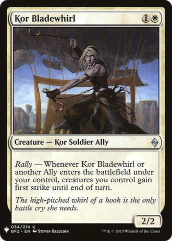 {C} Kor Bladewhirl [Mystery Booster][LS BFZ 034]