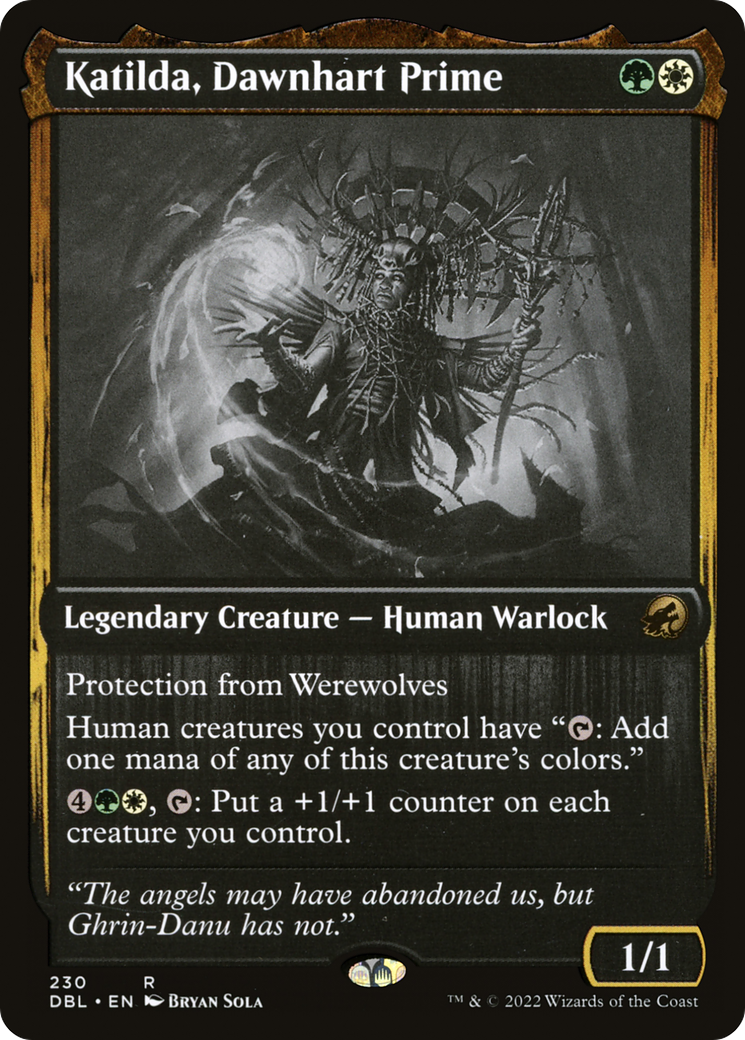 {R} Katilda, Dawnhart Prime [Innistrad: Double Feature][DBL 230]