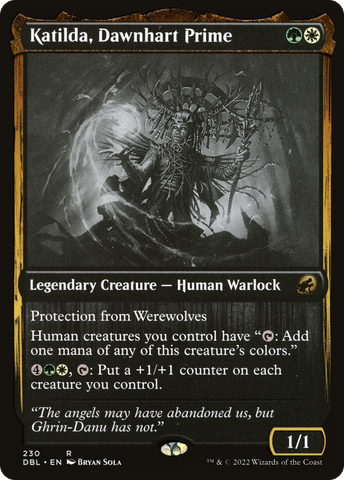{R} Katilda, Dawnhart Prime [Innistrad: Double Feature][DBL 230]