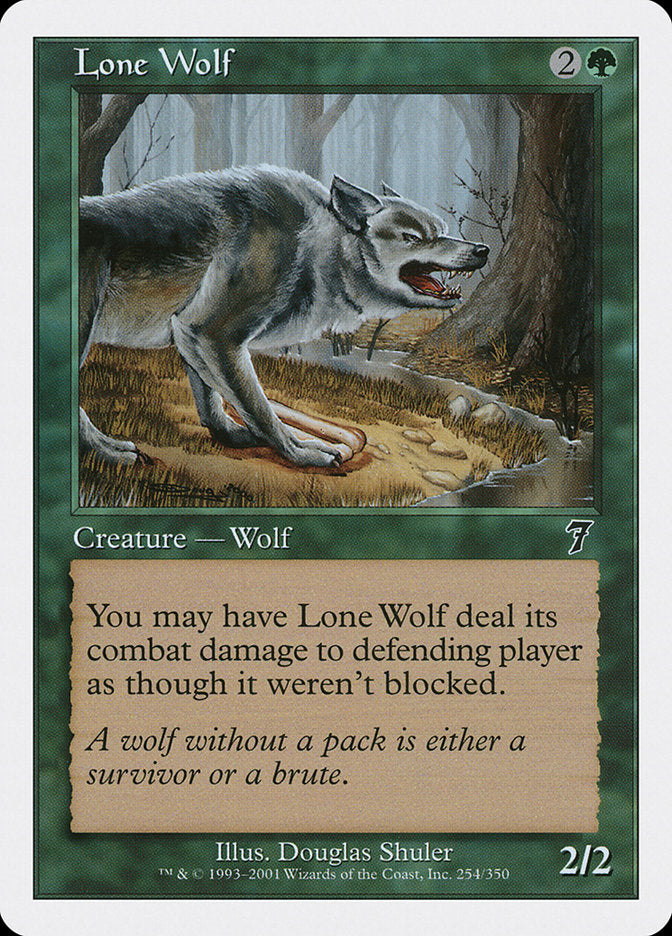 {C} Lone Wolf [Seventh Edition][7ED 254]