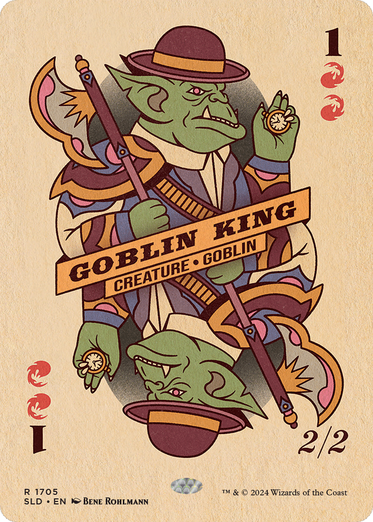 Goblin King [SLD-1705]  (Borderless) Foil