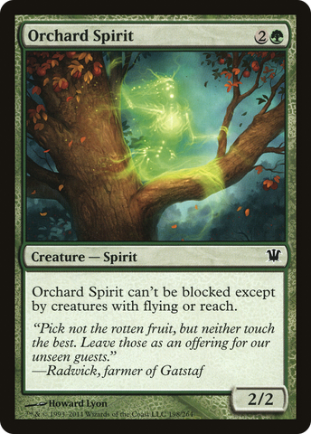 {C} Orchard Spirit [Innistrad][ISD 198]