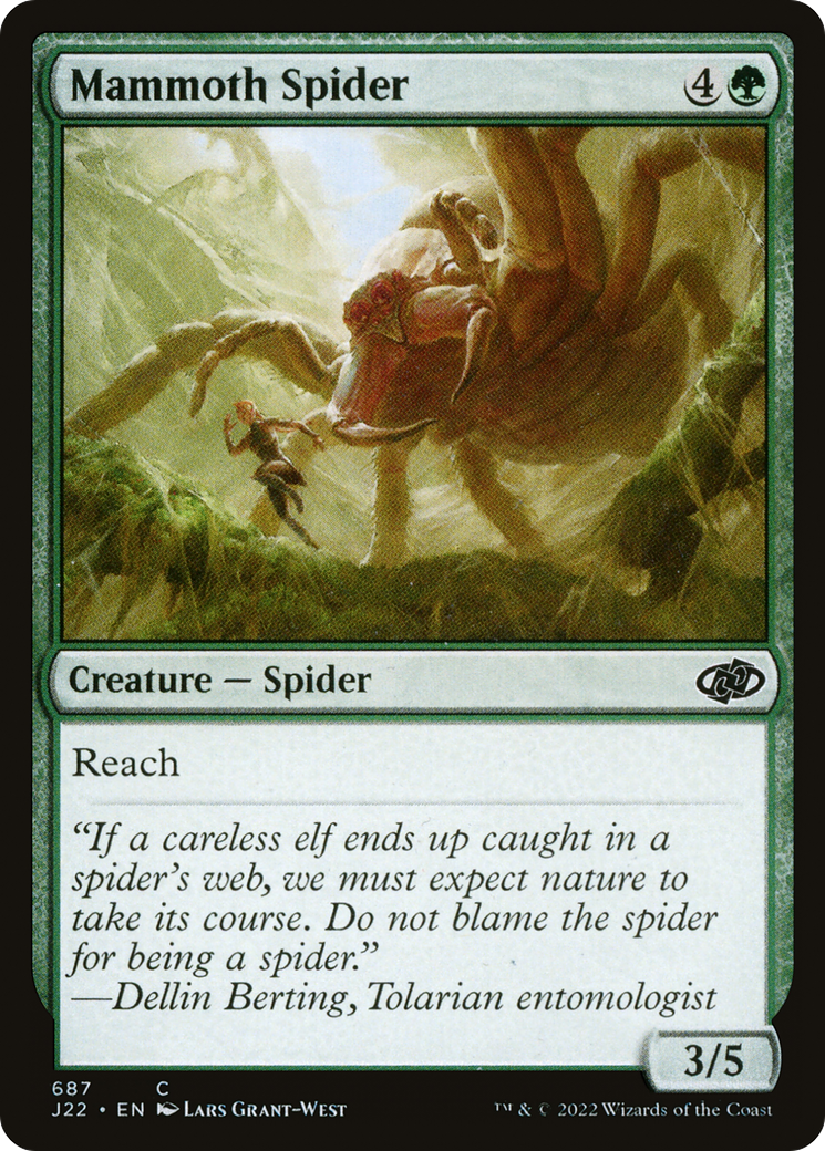 {C} Mammoth Spider [Jumpstart 2022][J22 687]