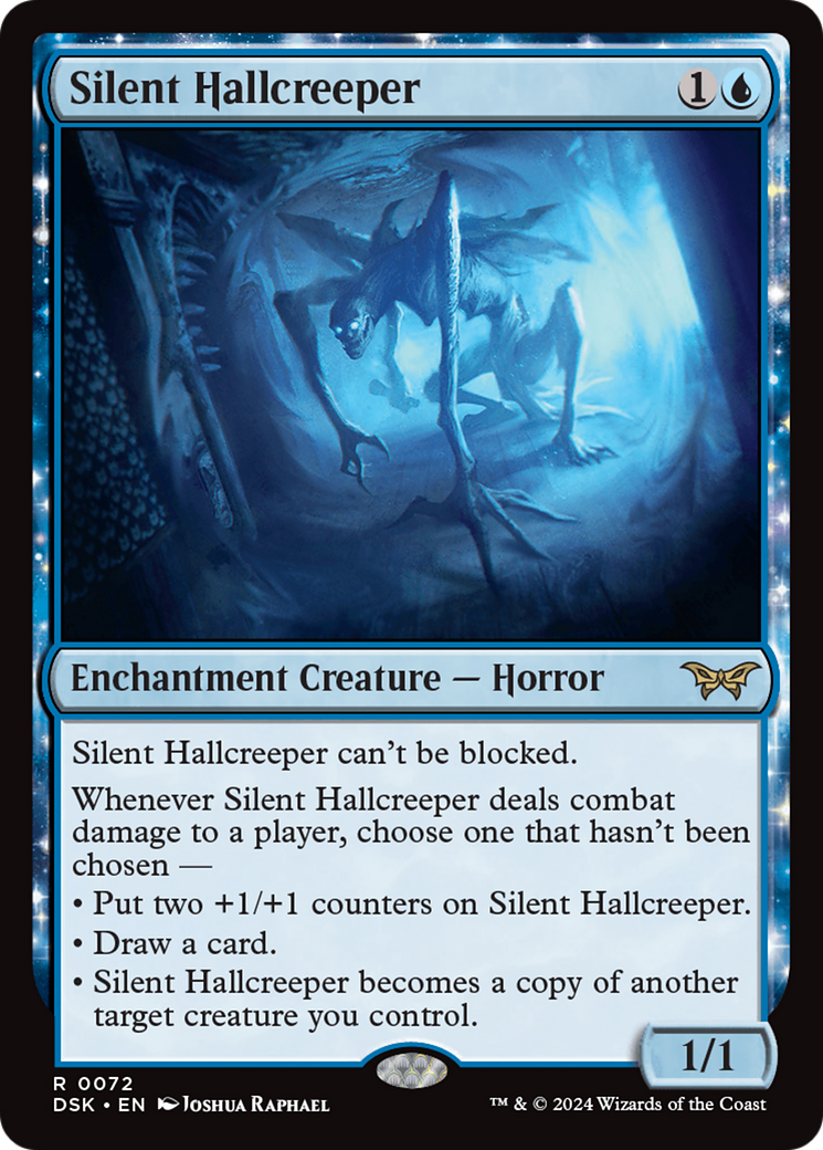{@R} Silent Hallcreeper [Duskmourn: House of Horror][DSK 072]