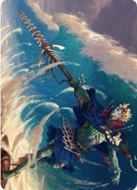 {A} Tazeem Roilmage Art Card [Zendikar Rising Art Series][AZNR 051]