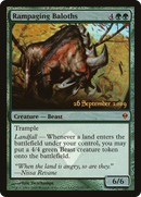 {R} Rampaging Baloths [Zendikar Prerelease Promos][PR ZEN 178]