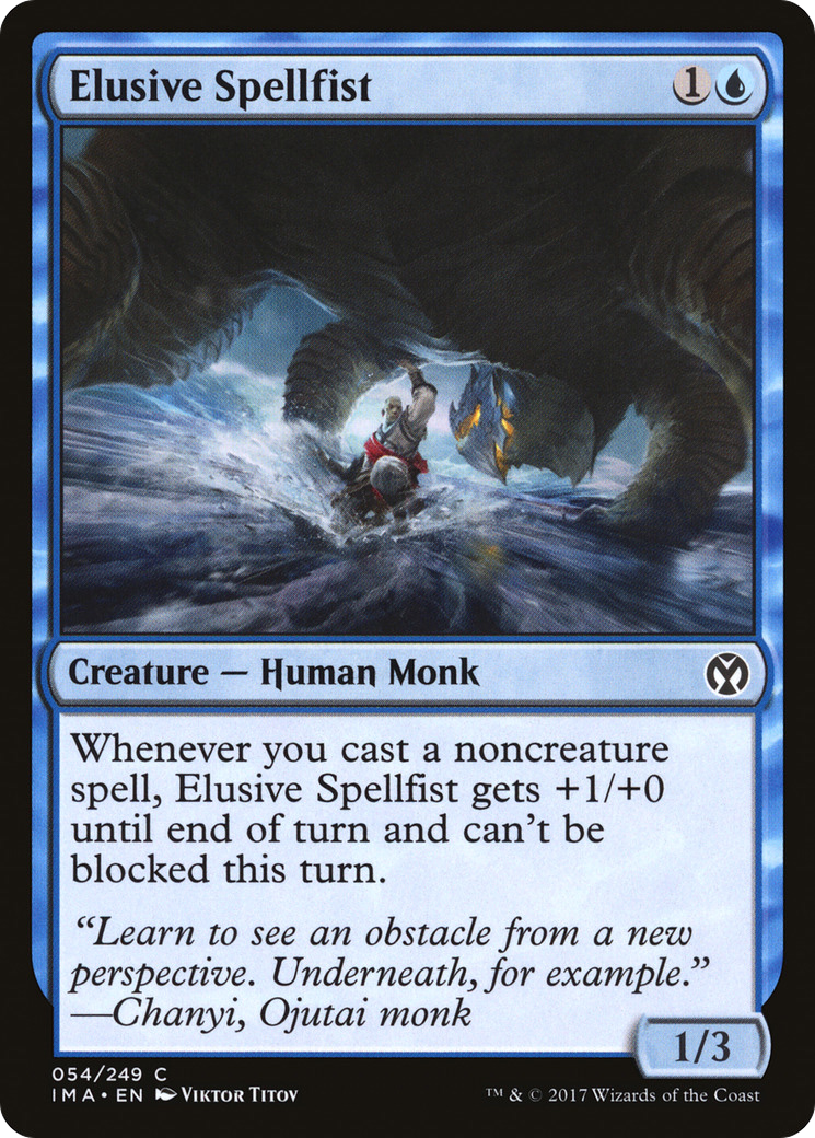 {C} Elusive Spellfist [Iconic Masters][IMA 054]