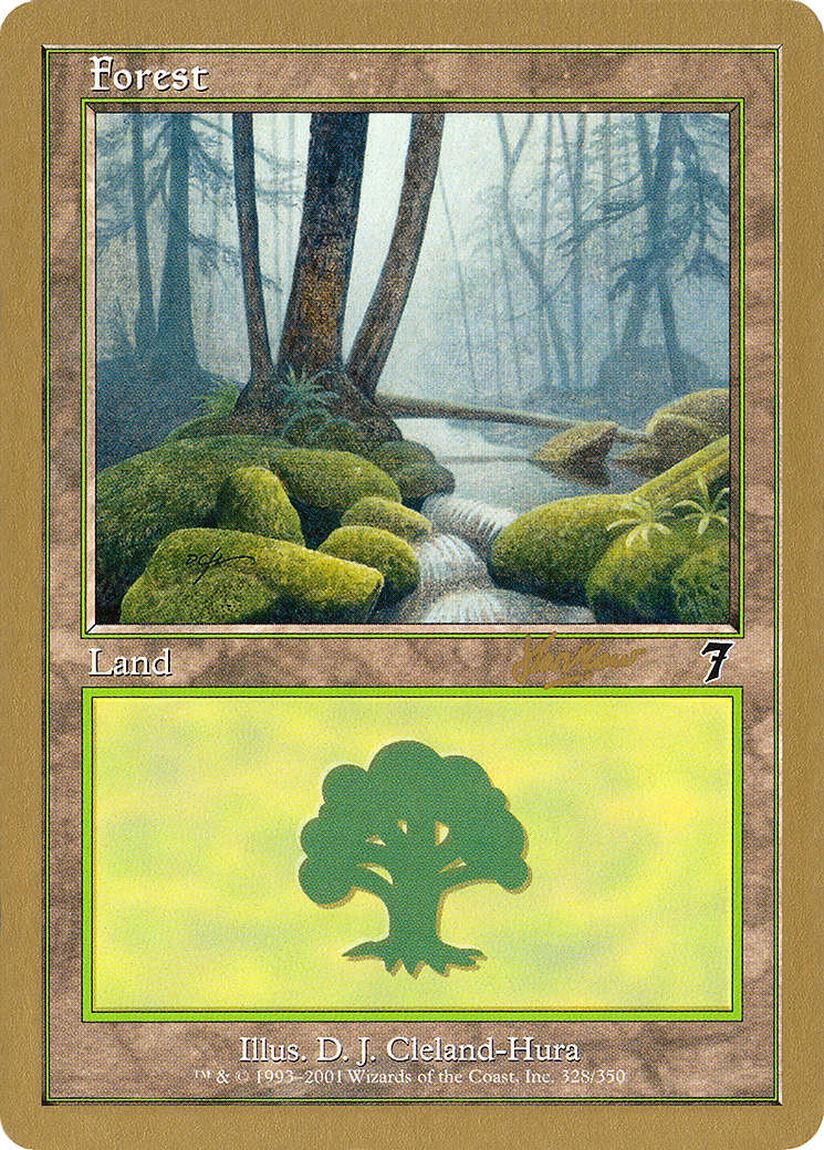 {B}[GB WC02 SHH328] Forest (328) (Sim Han How) [World Championship Decks 2002]