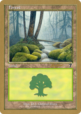 {B}[GB WC02 SHH328] Forest (328) (Sim Han How) [World Championship Decks 2002]