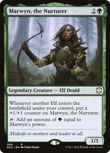 {R} Marwyn, the Nurturer [Kaldheim Commander][KHC 068]