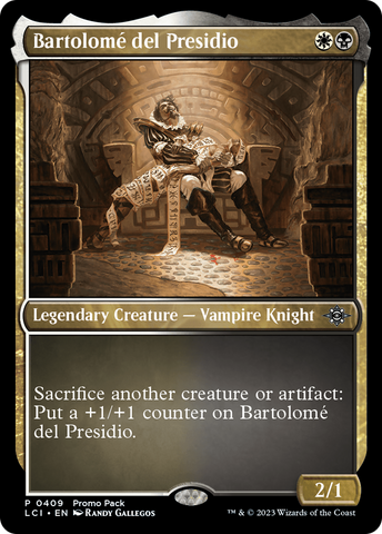 {@C} Bartolome del Presidio (Promo Pack) [The Lost Caverns of Ixalan Promos][PP LCI 409]