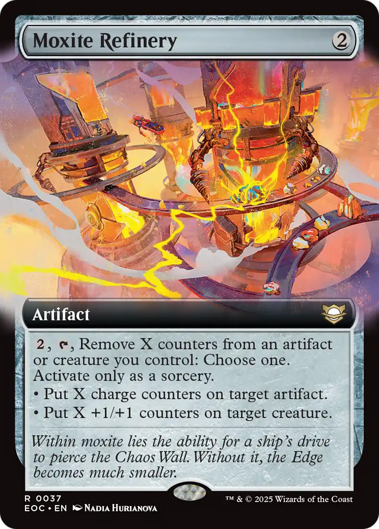 {R} Moxite Refinery (Extended Art) [Edge of Eternities Commander][EOC 037]