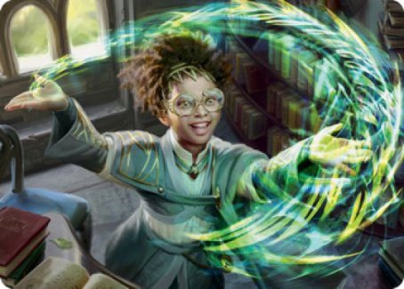 {A} Eureka Moment Art Card [Strixhaven: School of Mages Art Series][ASTX 025]