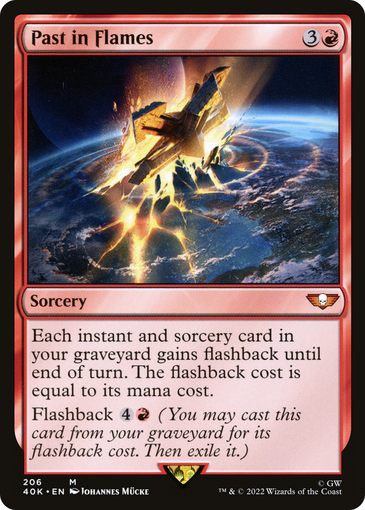 {R} Past in Flames [Universes Beyond: Warhammer 40,000][40K 206]