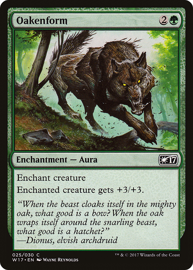 {C} Oakenform [Welcome Deck 2017][W17 025]