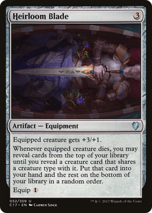 {C} Heirloom Blade [Commander 2017][C17 052]