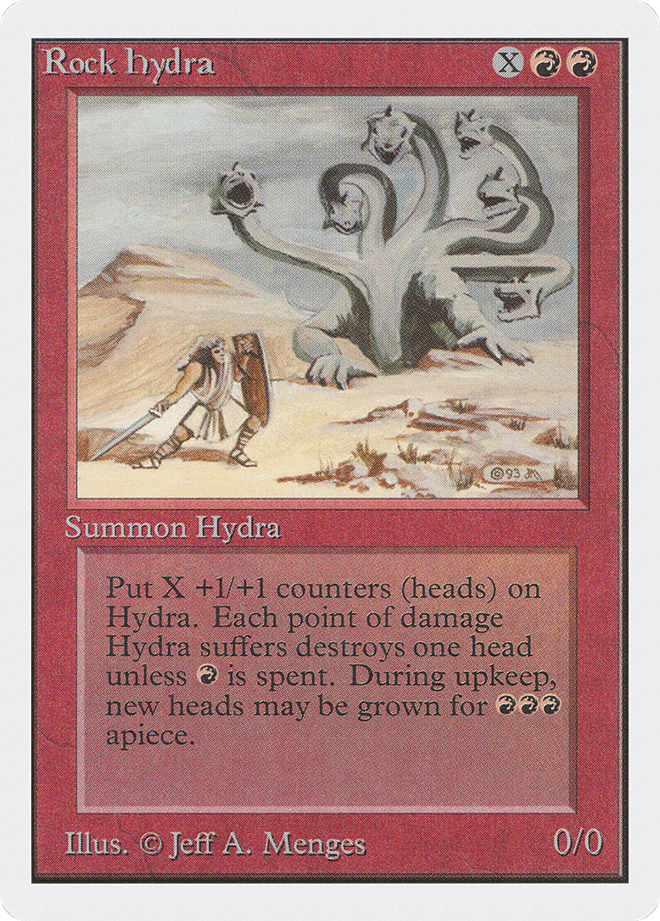 {R} Rock Hydra [Unlimited Edition][2ED 172] - Misty Mountain Games