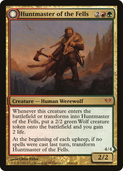 {R} Huntmaster of the Fells // Ravager of the Fells [Dark Ascension][DKA 140] - Misty Mountain Games
