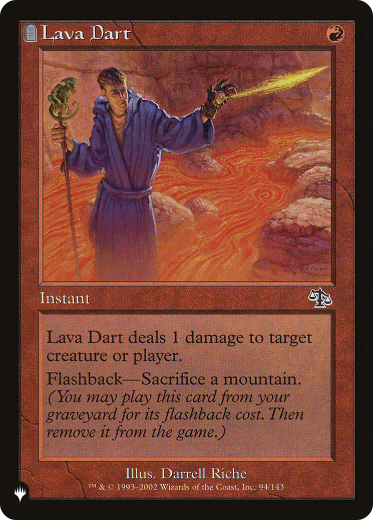 Lava Dart [LIST 94/143] : (tombstone)