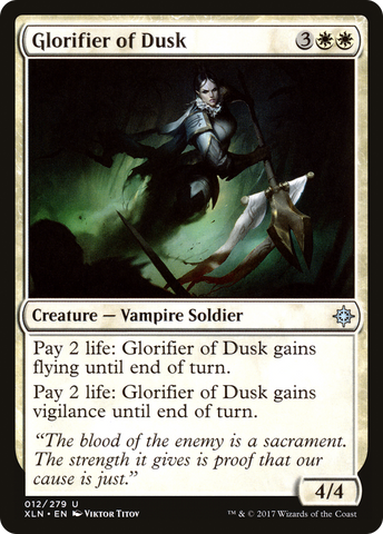 {C} Glorifier of Dusk [Ixalan][XLN 012]