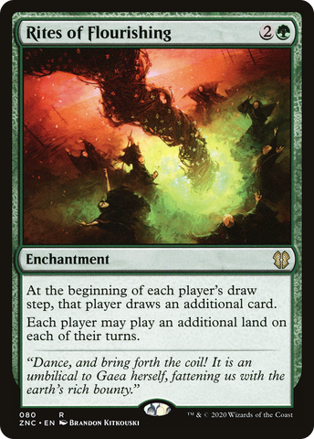 {R} Rites of Flourishing [Zendikar Rising Commander][ZNC 080]