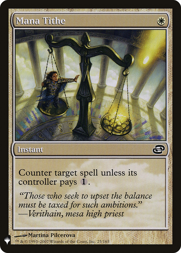 Mana Tithe [LIST 25/165] : (colorshifted)