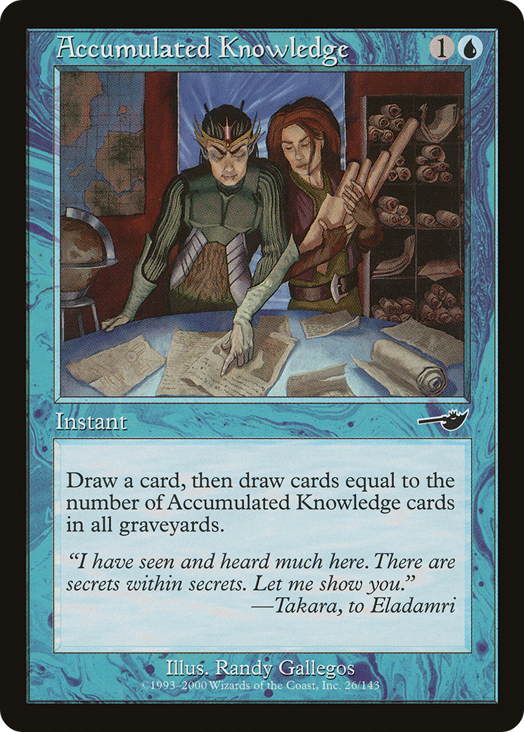 {C} Accumulated Knowledge [Nemesis][NEM 026]
