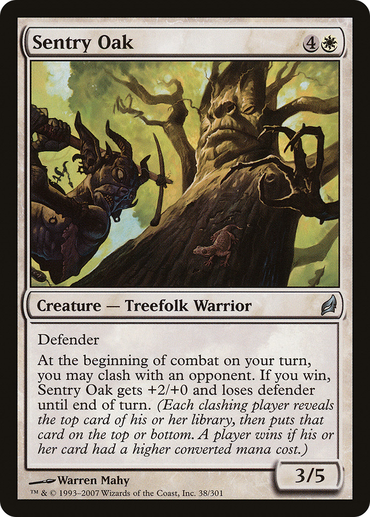 {C} Sentry Oak [Lorwyn][LRW 038] - Misty Mountain Games