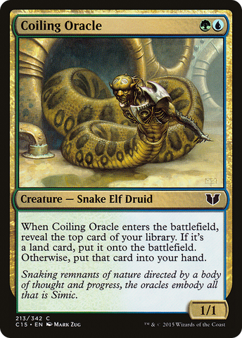 {C} Coiling Oracle [Commander 2015][C15 213]