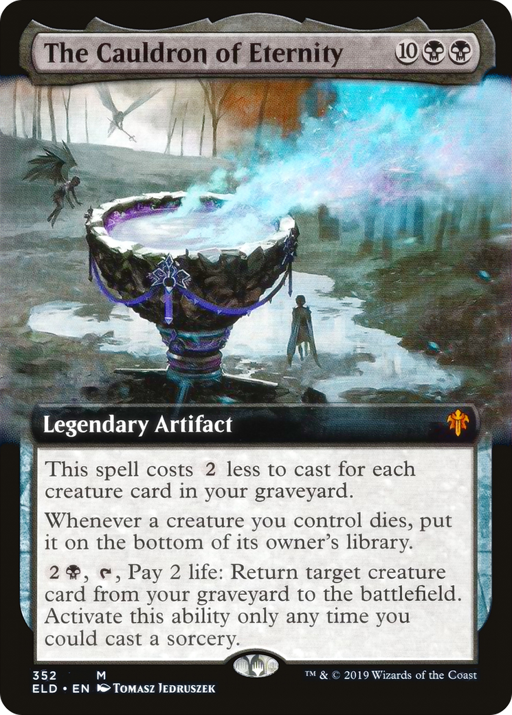 {R} The Cauldron of Eternity (Extended Art) [Throne of Eldraine][ELD 352] - Misty Mountain Games