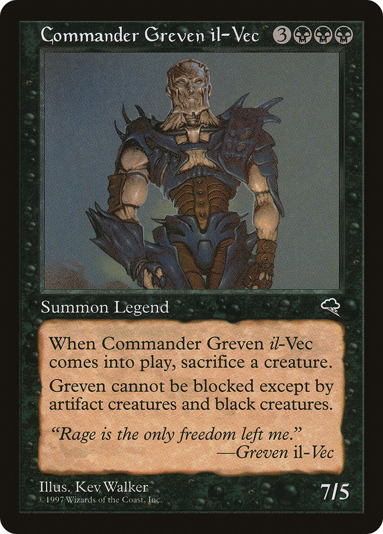 {R} Commander Greven il-Vec [Tempest][TMP 115]
