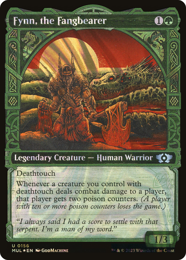 {C} Fynn, the Fangbearer (Halo Foil) [Multiverse Legends][MUL 156]