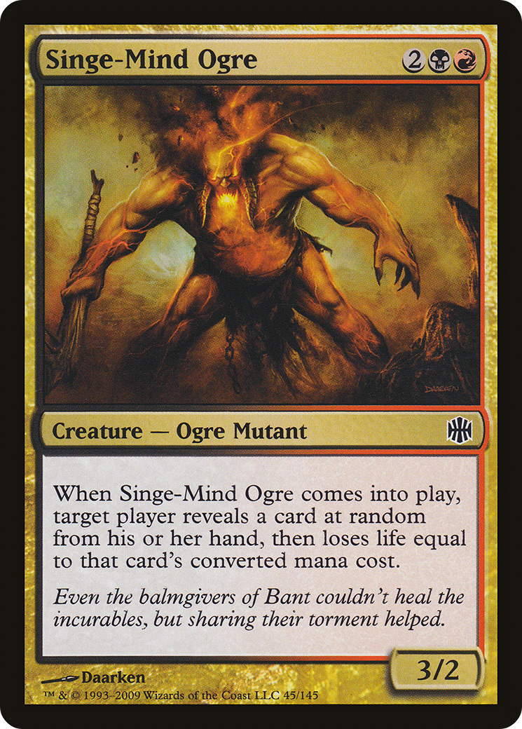 {C} Singe-Mind Ogre [Alara Reborn][ARB 045]