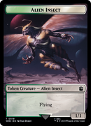 {T} Alien Insect Token [Doctor Who Tokens][TWHO 019]