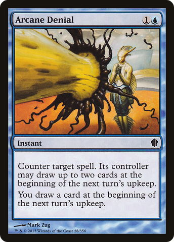 {C} Arcane Denial [Commander 2013][C13 028]