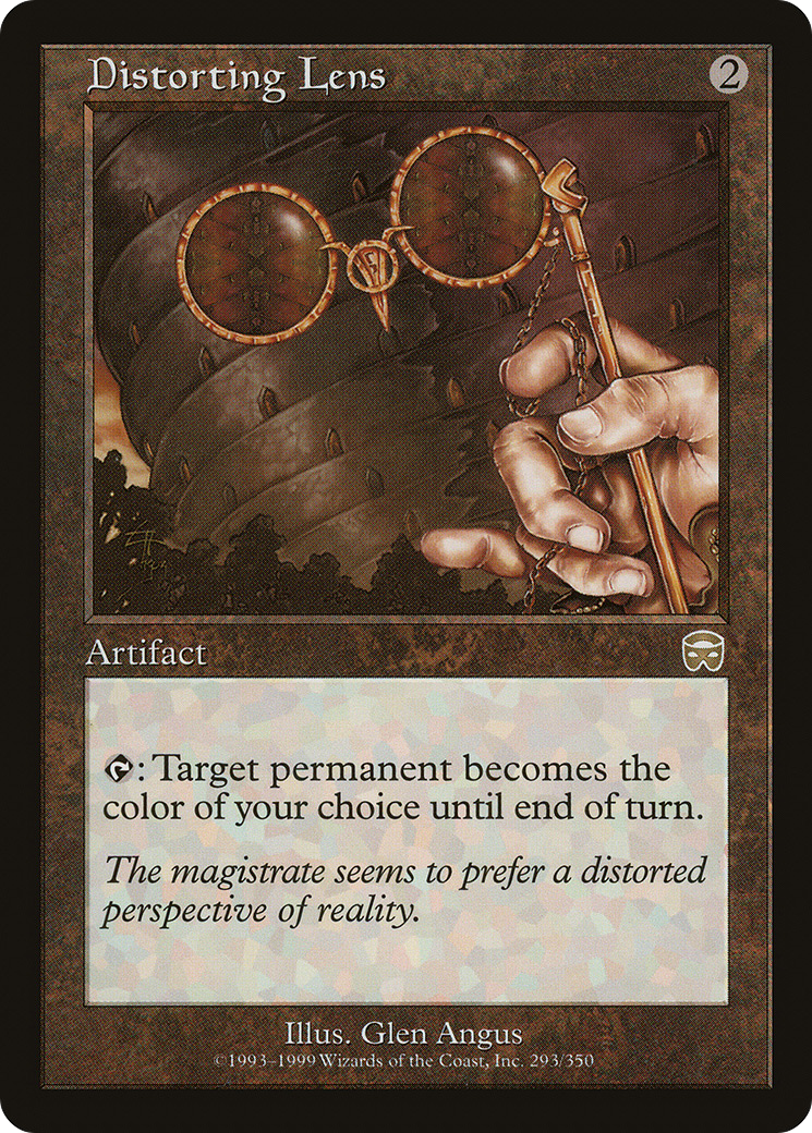 {R} Distorting Lens [Mercadian Masques][MMQ 293]