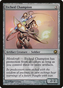 {R} Etched Champion [Scars of Mirrodin][SOM 154] - Misty Mountain Games